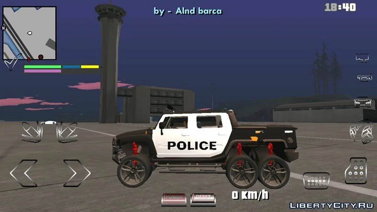 Hummer 6x6 (DFF only) / GTA San Andreas (iOS, Android)