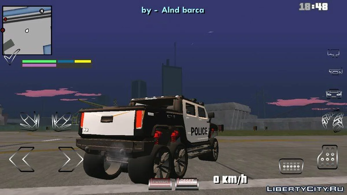 Hummer 6x6 (DFF only) / GTA San Andreas (iOS, Android)