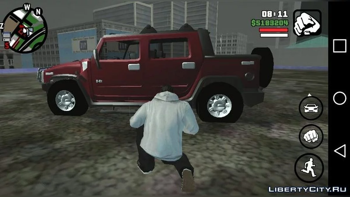 Hummer H2 (solo DFF) / GTA San Andreas (iOS, Android)