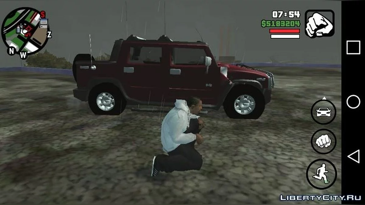 Hummer H2 (solo DFF) / GTA San Andreas (iOS, Android)