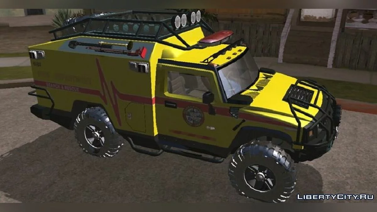 Hummer H2 Ambulance / GTA San Andreas (iOS, Android)
