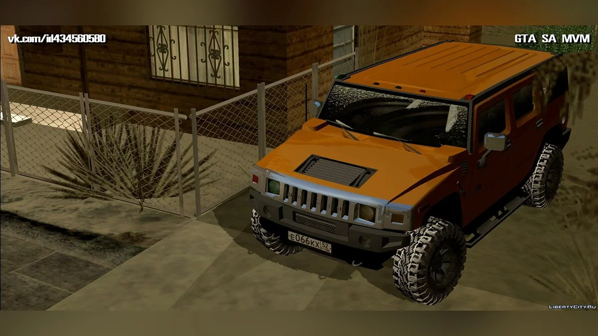 Hummer H2 — зимова версія / GTA San Andreas (iOS, Android)