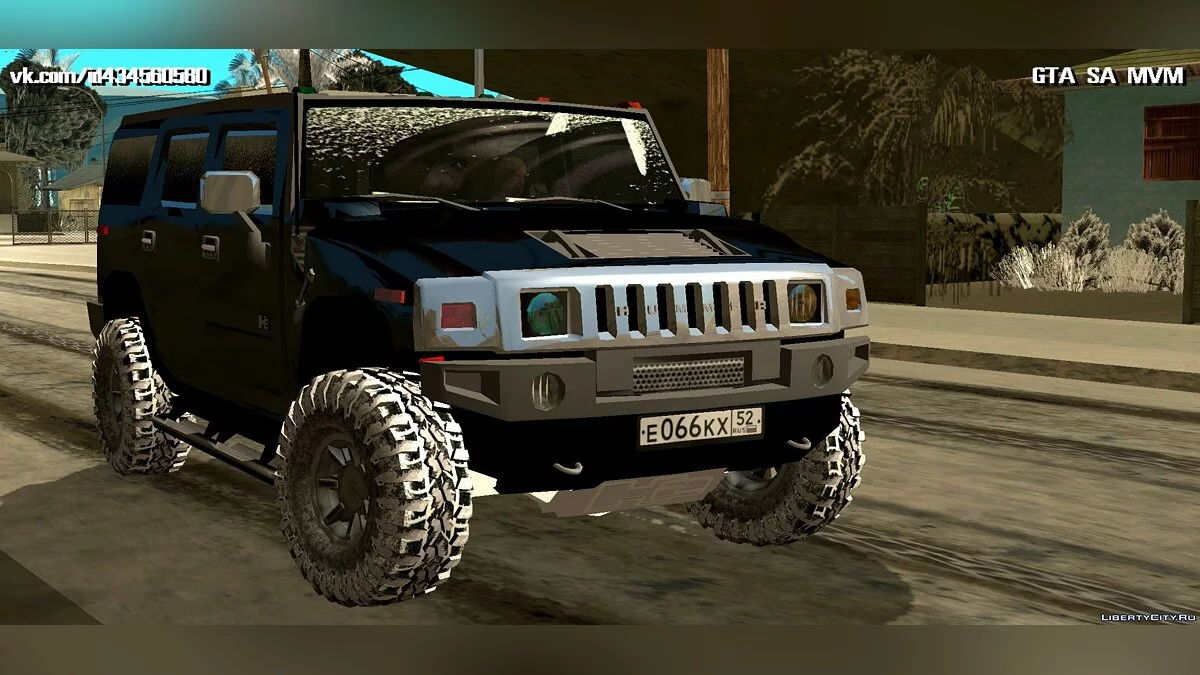 Hummer H2 — зимова версія / GTA San Andreas (iOS, Android)