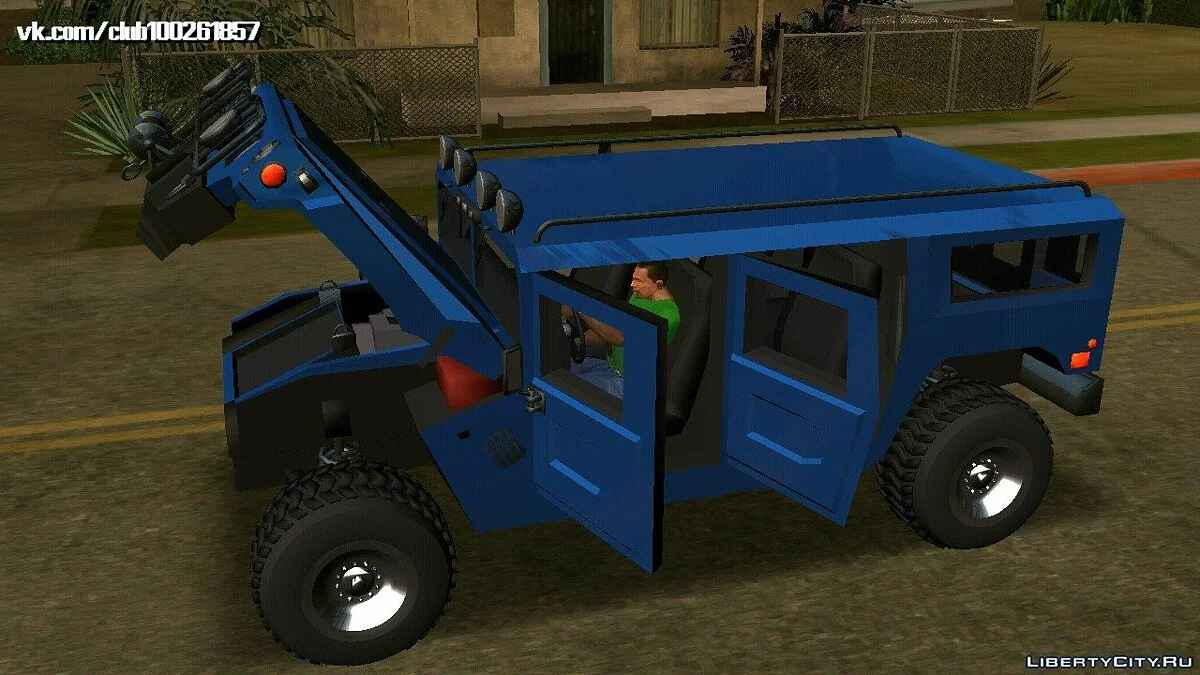 Hummer H1 v0.2 (тільки DFF) / GTA San Andreas (iOS, Android)