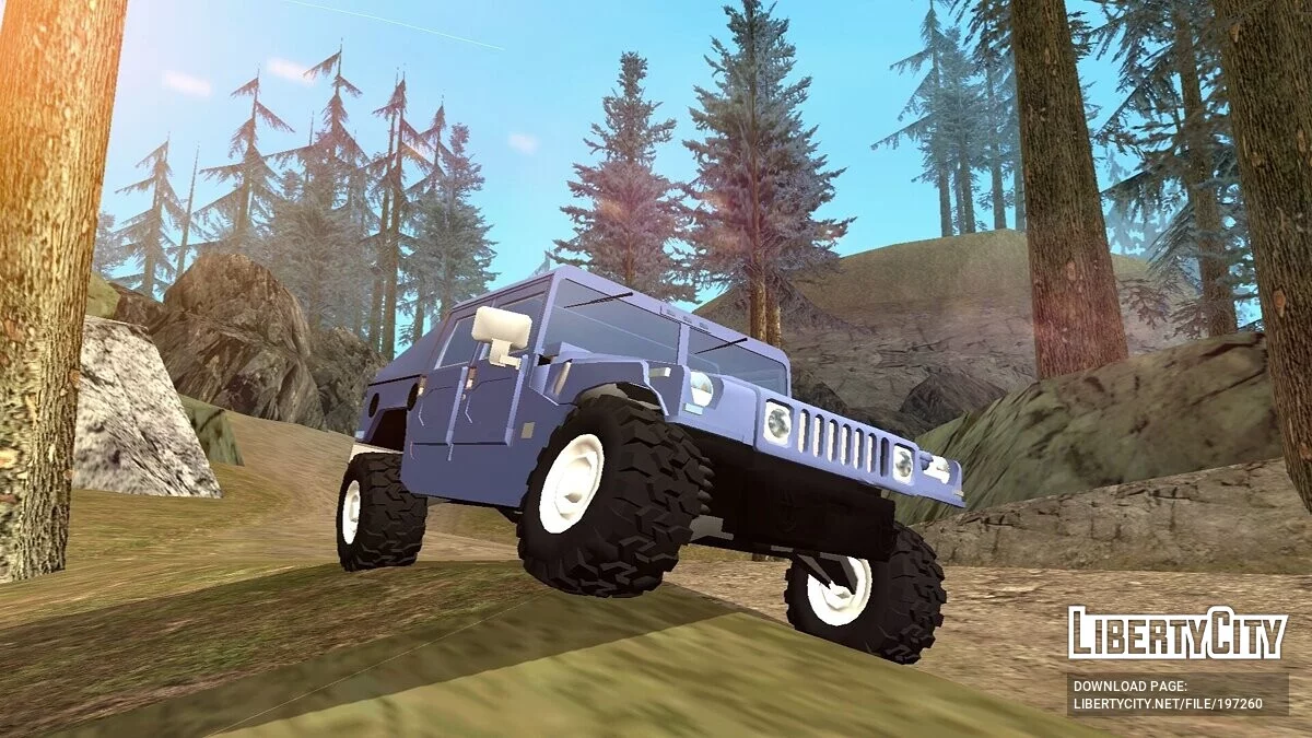 Hummer H1 1992 (DFF Only) / GTA San Andreas (iOS, Android)