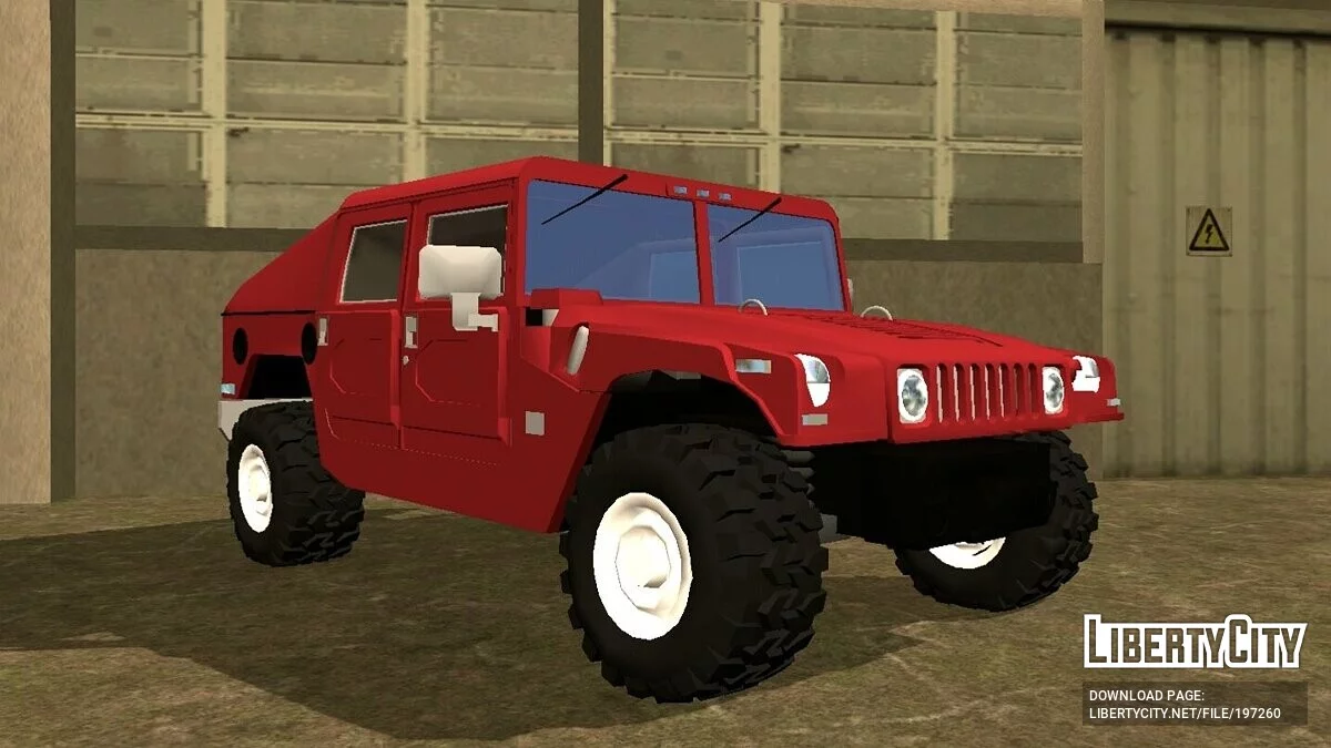Hummer H1 1992 (DFF Only) / GTA San Andreas (iOS, Android)