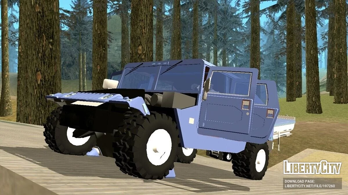Hummer H1 1992 (DFF Only) / GTA San Andreas (iOS, Android)