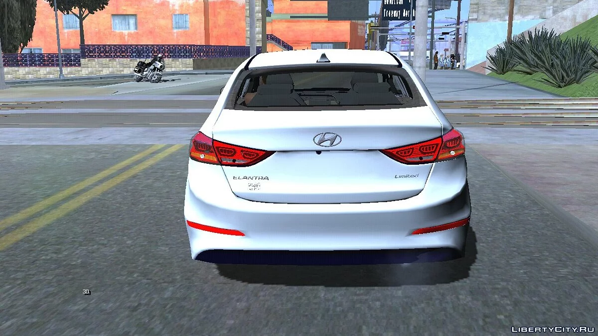 Hyundai Elantra 2017 / GTA San Andreas (iOS, Android)