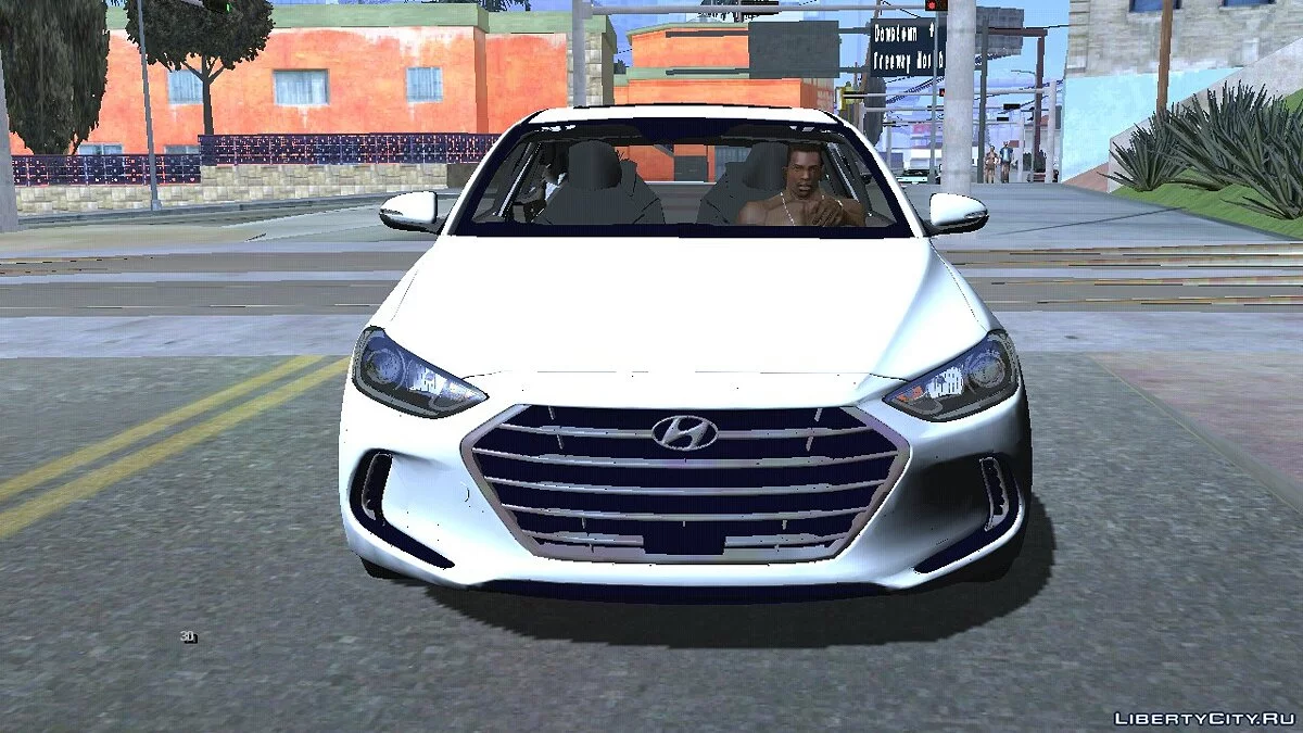Hyundai Elantra 2017 / GTA San Andreas (iOS, Android)