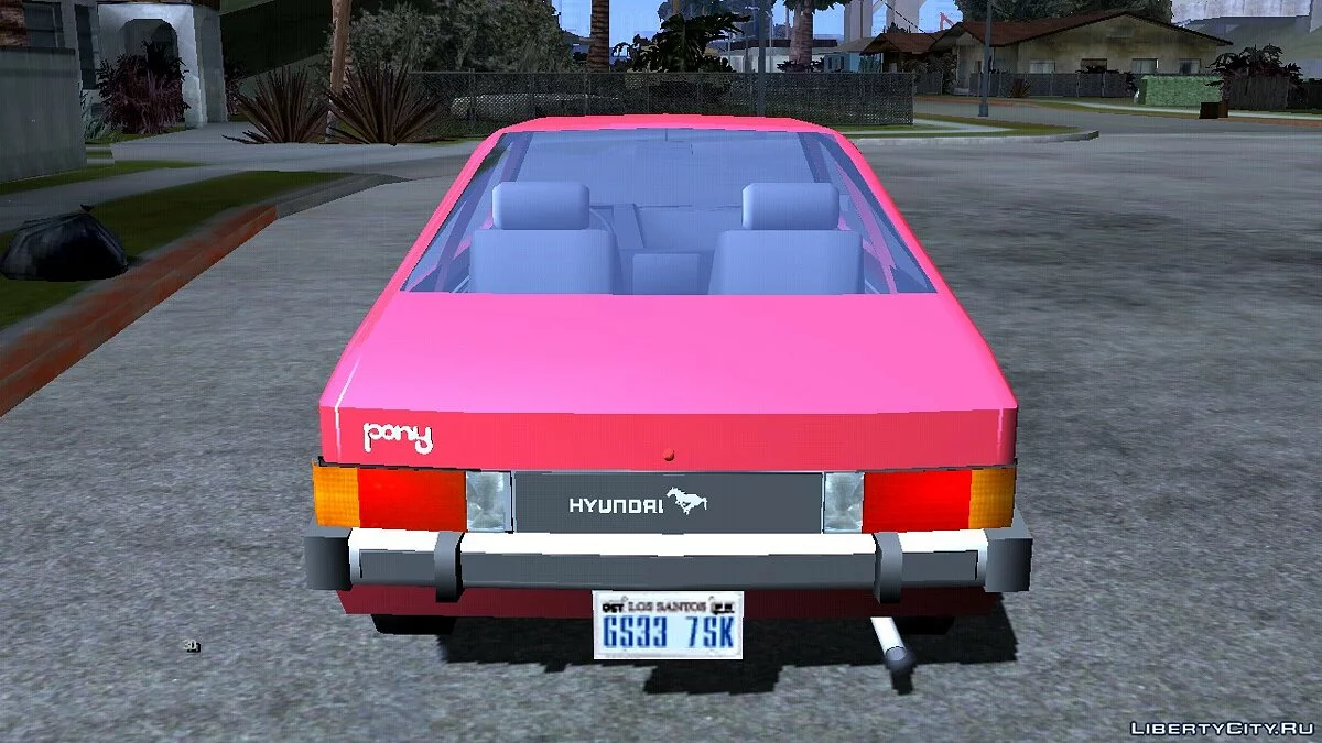 1974 Hyundai Pony (лише DFF) / GTA San Andreas (iOS, Android)