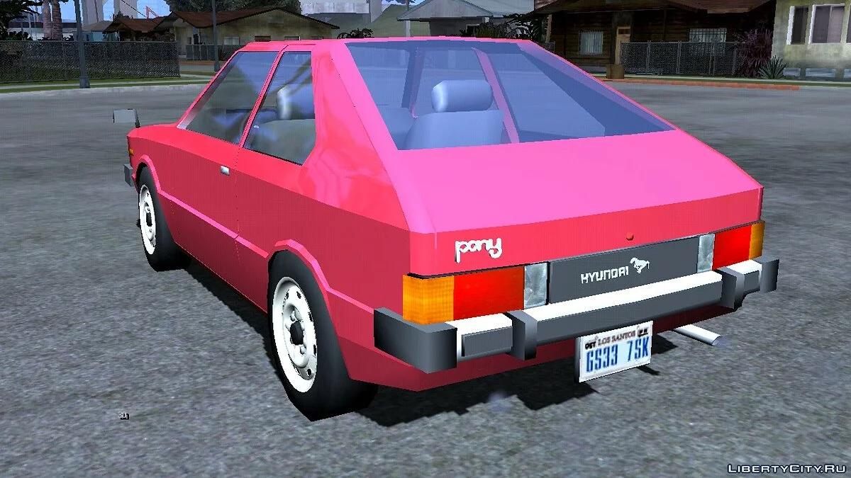 1974 Hyundai Pony (лише DFF) / GTA San Andreas (iOS, Android)