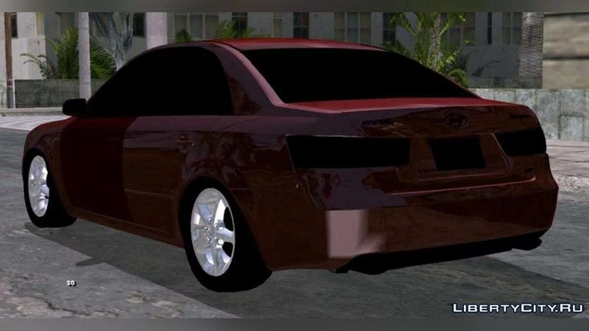 Hyundai Sonata Rojo Negro / GTA San Andreas (iOS, Android)