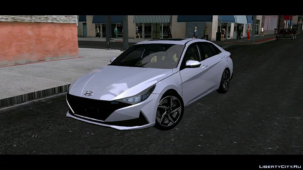 2021 Hyundai Elantra (DFF only) / GTA San Andreas (iOS, Android)