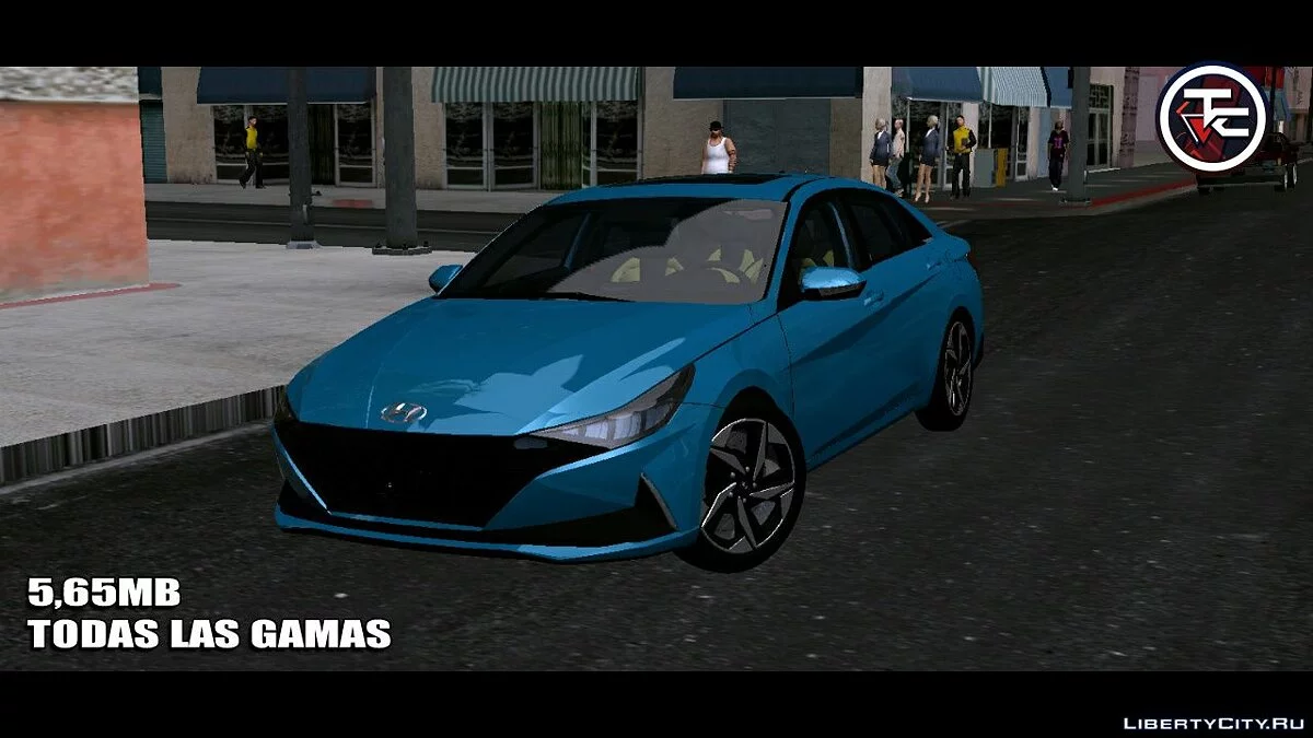 2021 Hyundai Elantra (DFF only) / GTA San Andreas (iOS, Android)