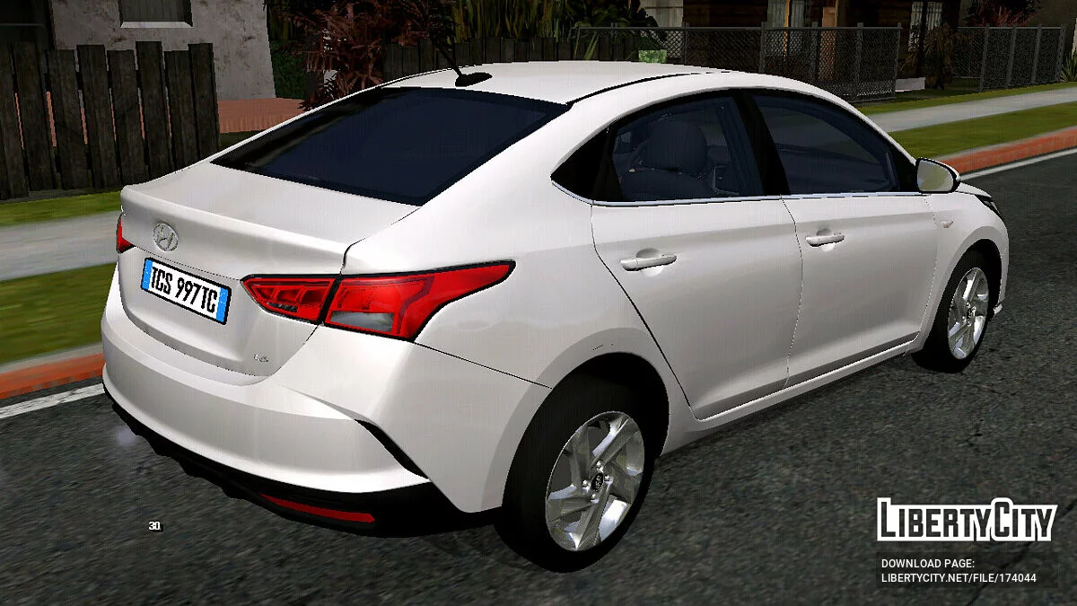 Hyundai Solaris 2022 (лише DFF) / GTA San Andreas (iOS, Android)