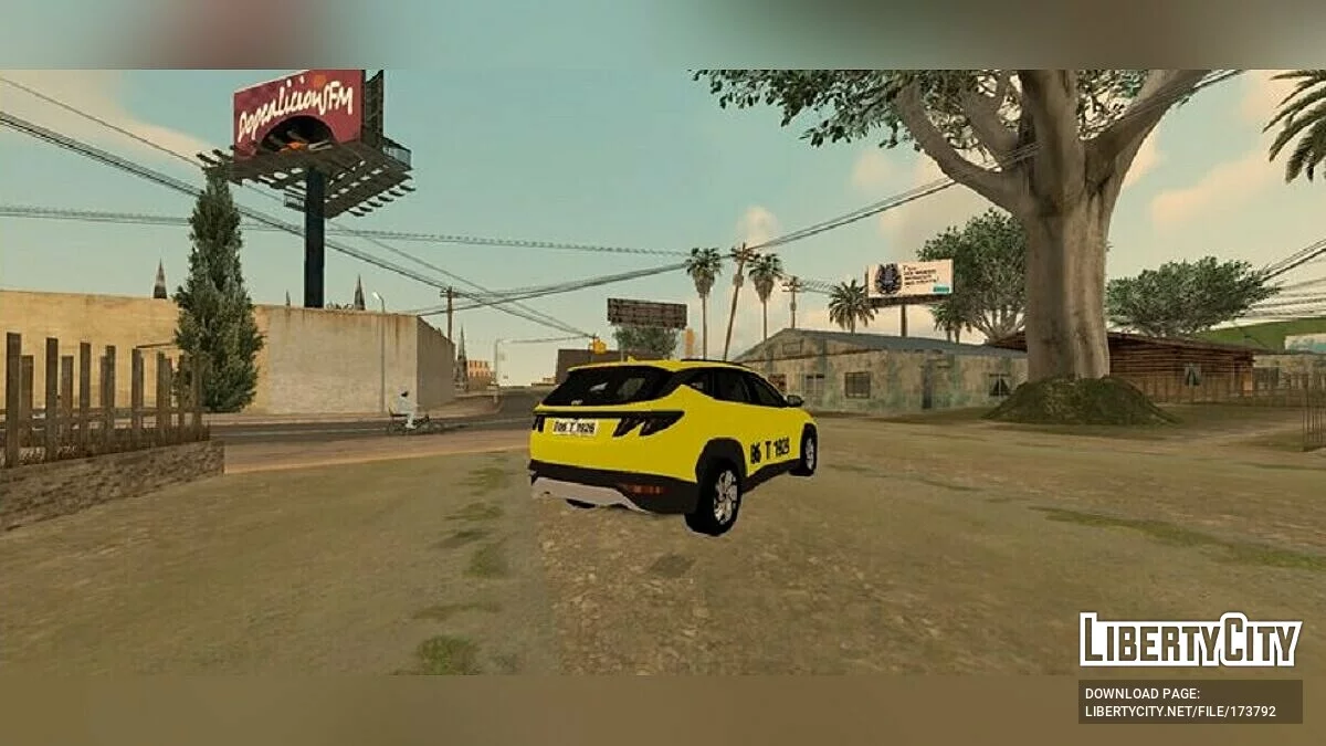 Hyundai Tucson 2021 - Taxi / GTA San Andreas (iOS, Android)