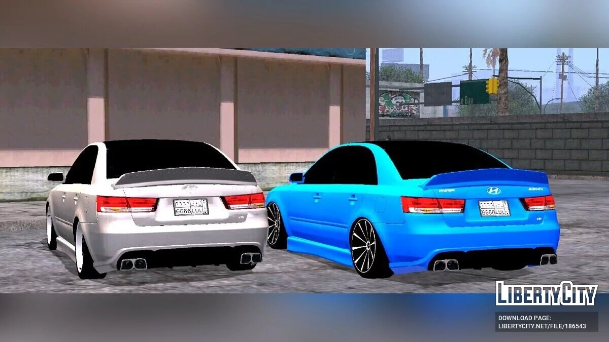 Hyundai Sonata 2008 / GTA San Andreas (iOS, Android)