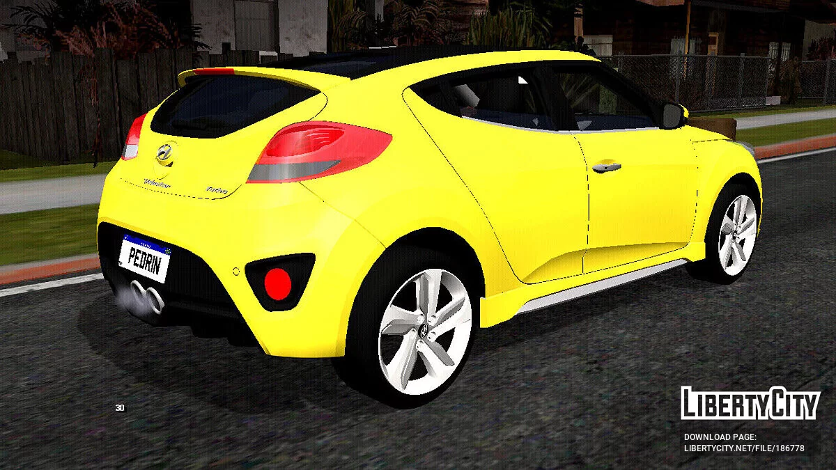 Hyundai Veloster 2010 (Only DFF) / GTA San Andreas (iOS, Android)