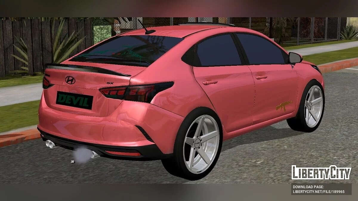 Hyundai Verna 2022 (только DFF) / GTA San Andreas (iOS, Android)
