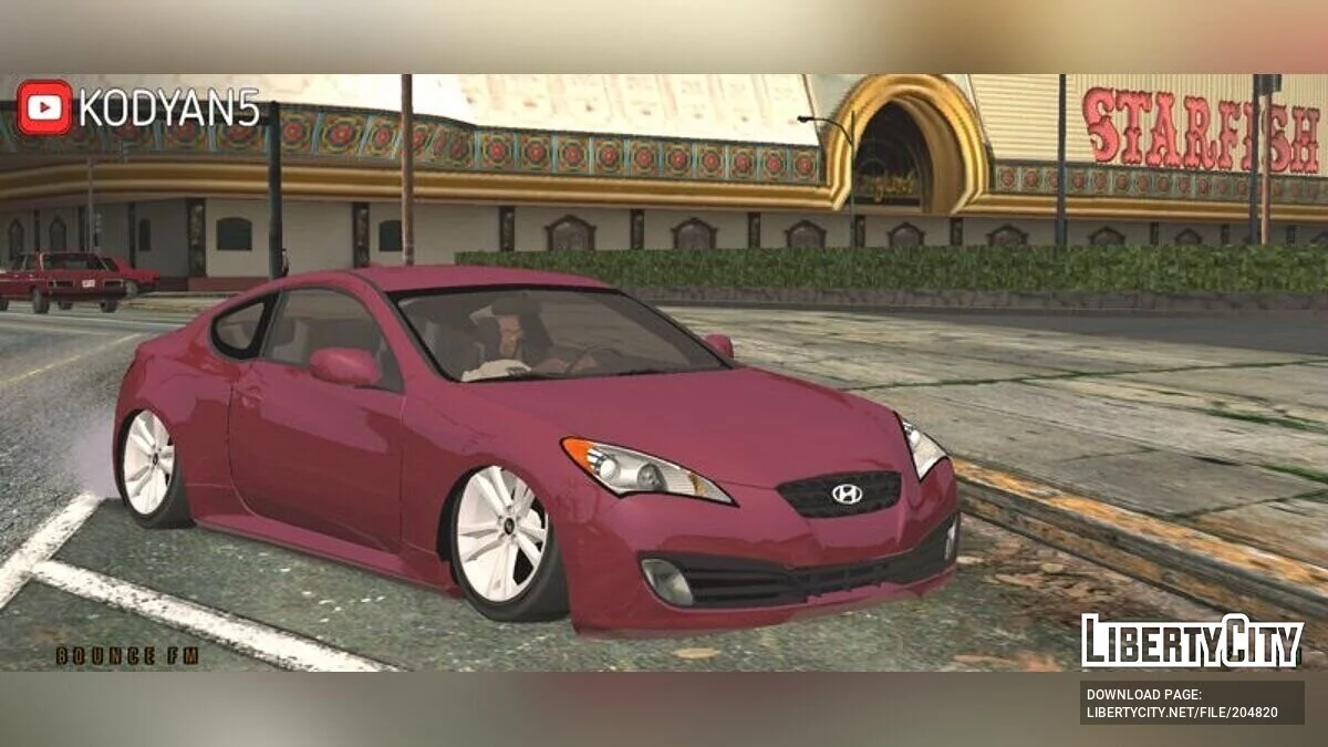 Hyundai Genesis Coupe 2010 / GTA سان أندرياس (iOS، أندرويد)