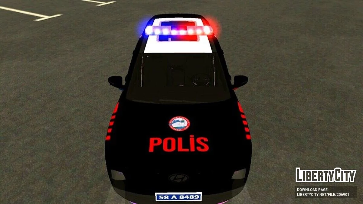 هيونداي توسان - شرطة تركيا / GTA سان أندرياس (iOS، أندرويد)
