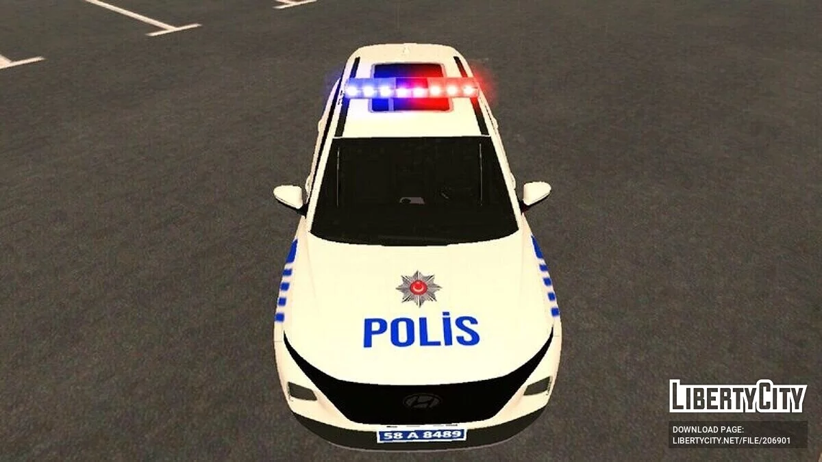 هيونداي توسان - شرطة تركيا / GTA سان أندرياس (iOS، أندرويد)