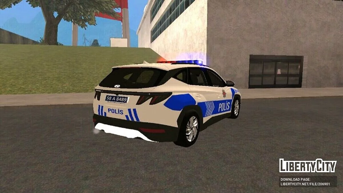 هيونداي توسان - شرطة تركيا / GTA سان أندرياس (iOS، أندرويد)