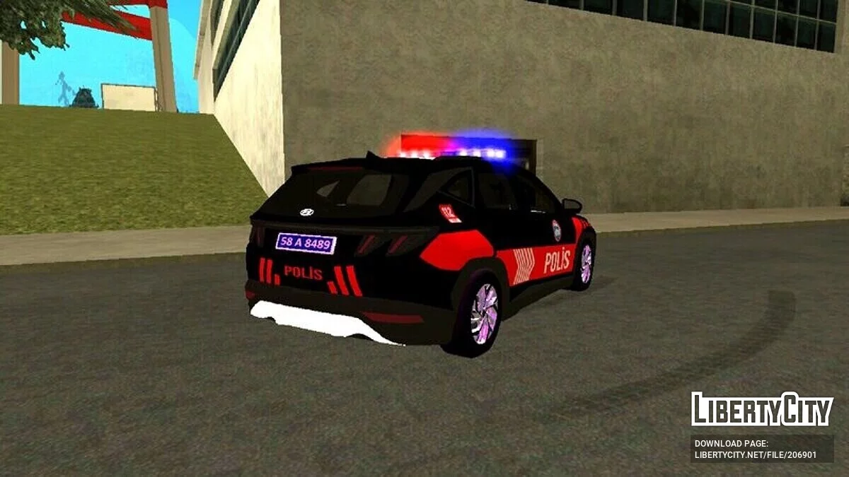 هيونداي توسان - شرطة تركيا / GTA سان أندرياس (iOS، أندرويد)