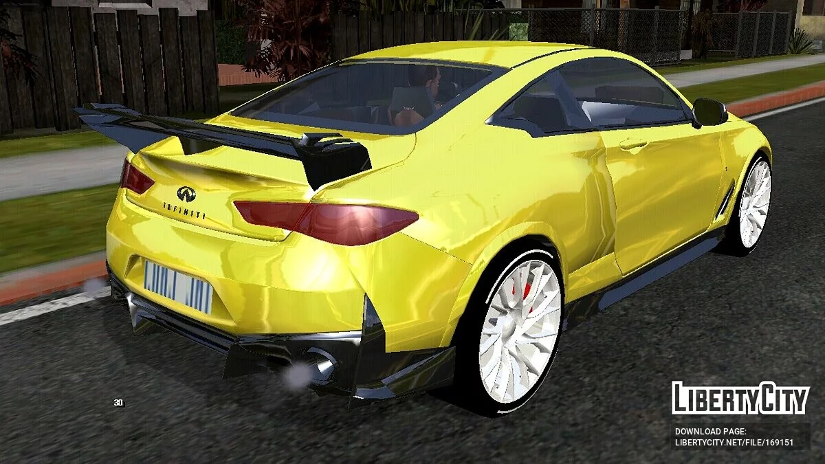 Infiniti Q60 (apenas DFF) / GTA San Andreas (iOS, Android)