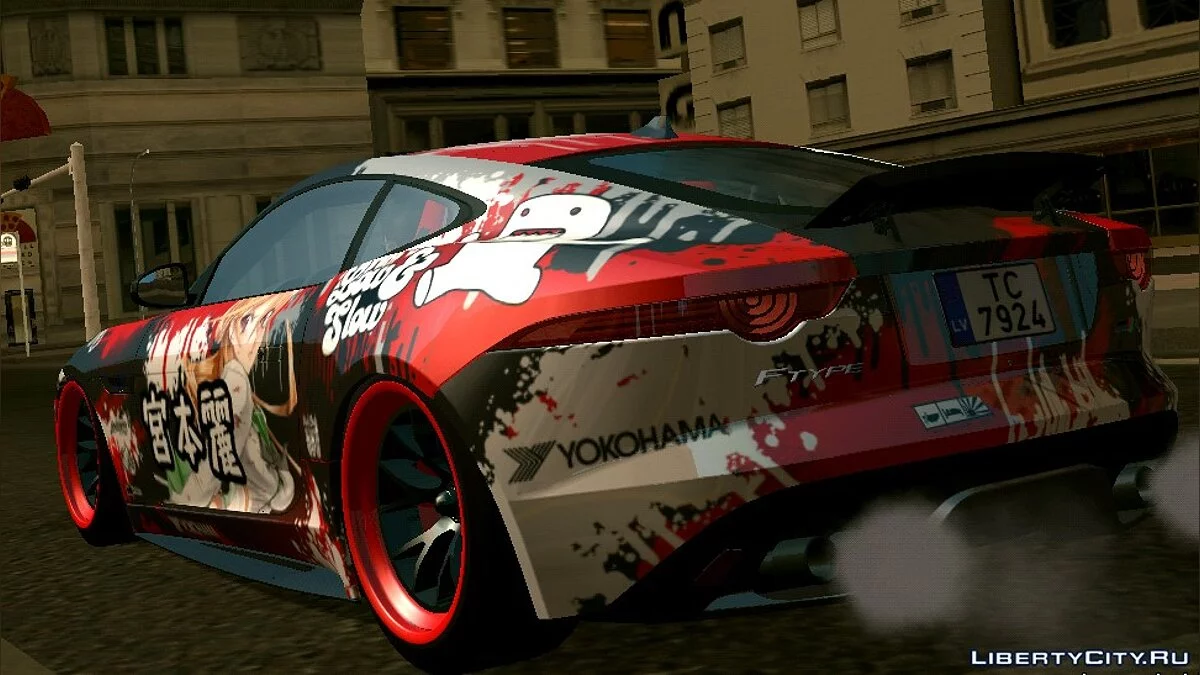 2016 Jaguar F-Type R Coupe / GTA San Andreas (iOS, Android)