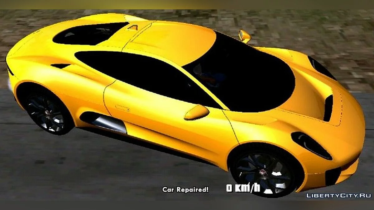 Jaguar C-X75 / GTA San Andreas (iOS, Android)