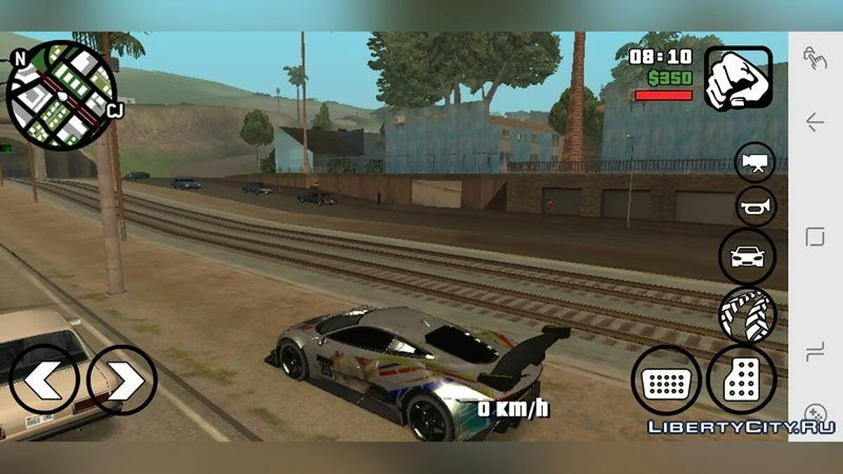 Jaguar CX-75 R3 Spec 2017 / GTA San Andreas (iOS, Android)