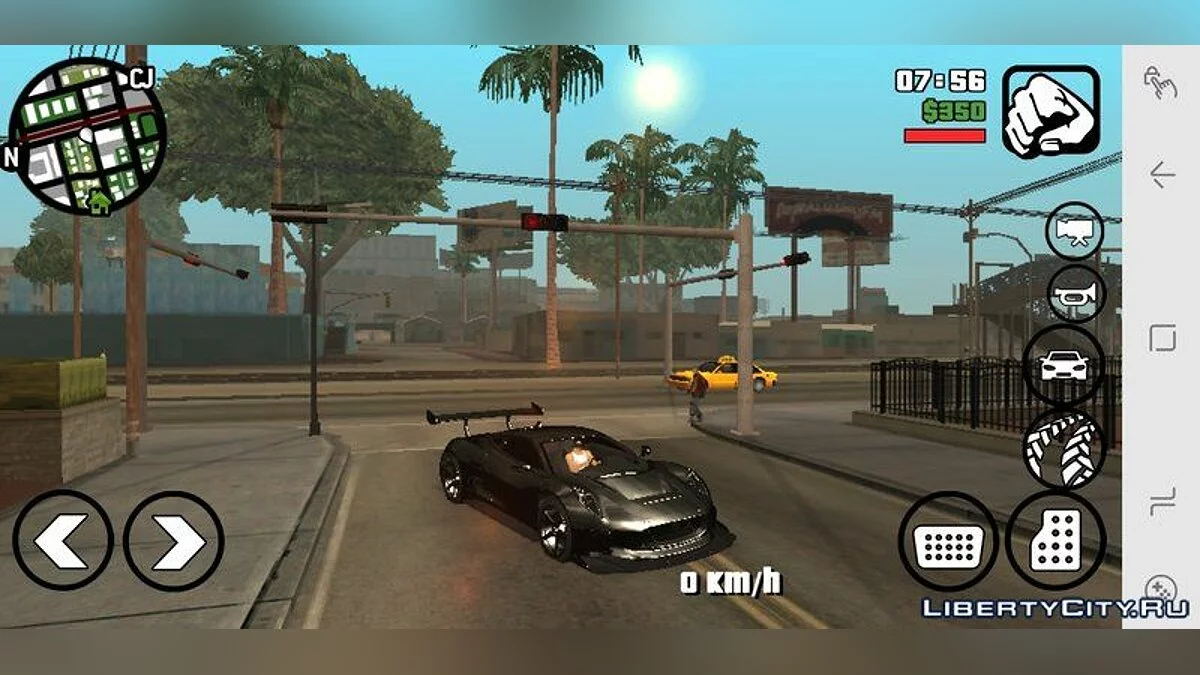 Jaguar CX-75 R3 Spec 2017 / GTA San Andreas (iOS, Android)