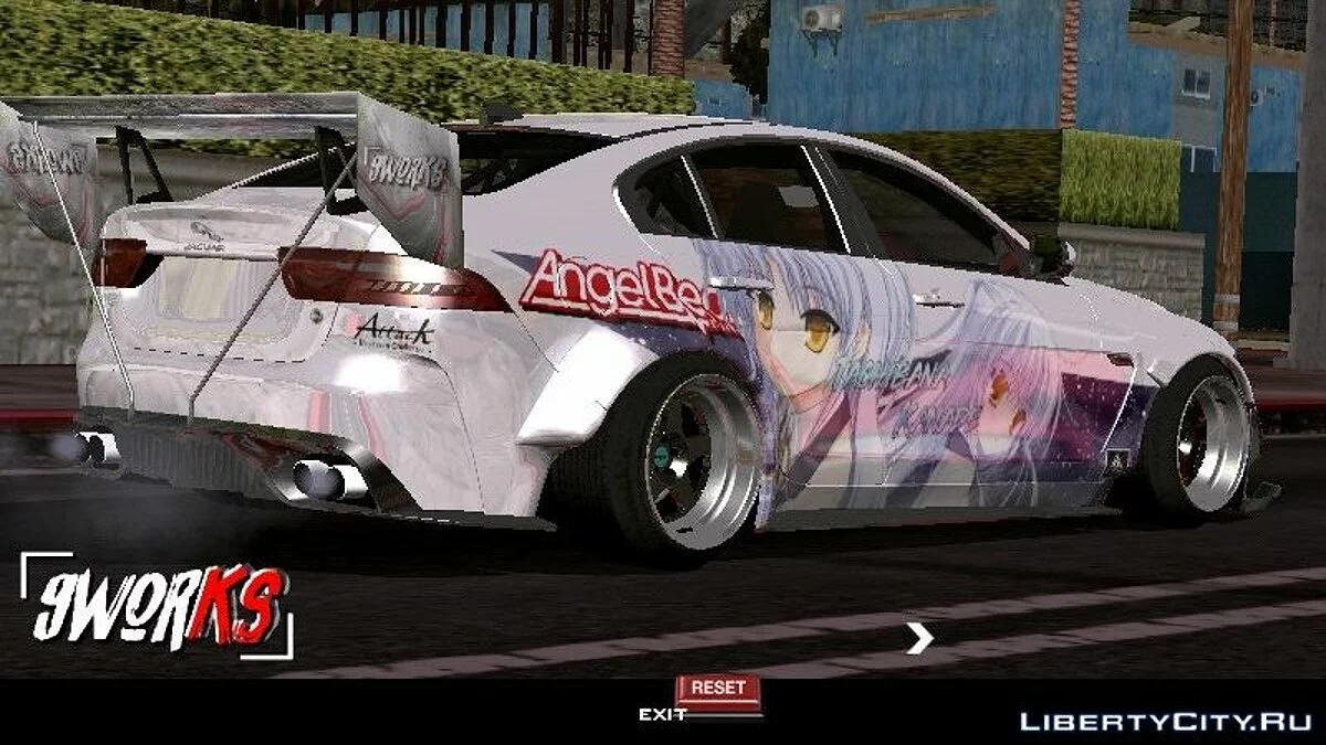 Jaguar Project 8 Tachibana Kanade Widebody Custom By Wandesign / GTA San Andreas (iOS, Android)