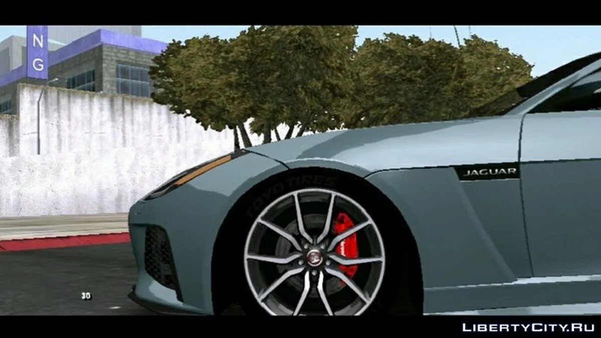 Jaguar F-Type SVR 2017 / GTA San Andreas (iOS, Android)