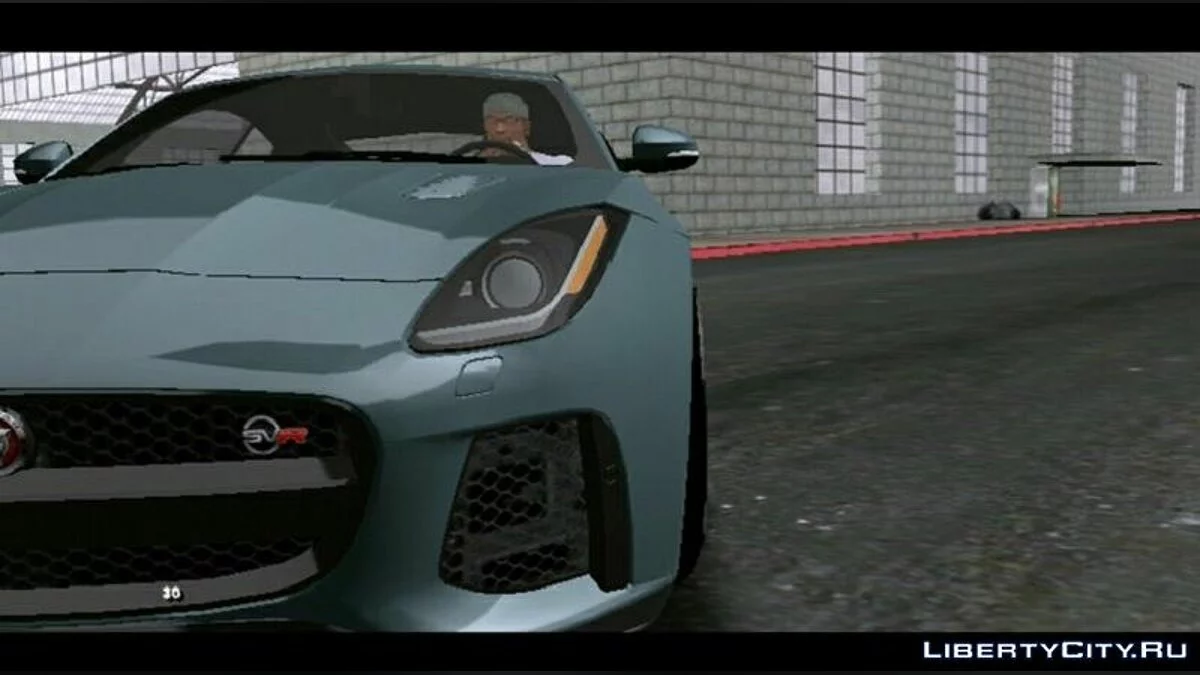 Jaguar F-Type SVR 2017 / GTA San Andreas (iOS, Android)
