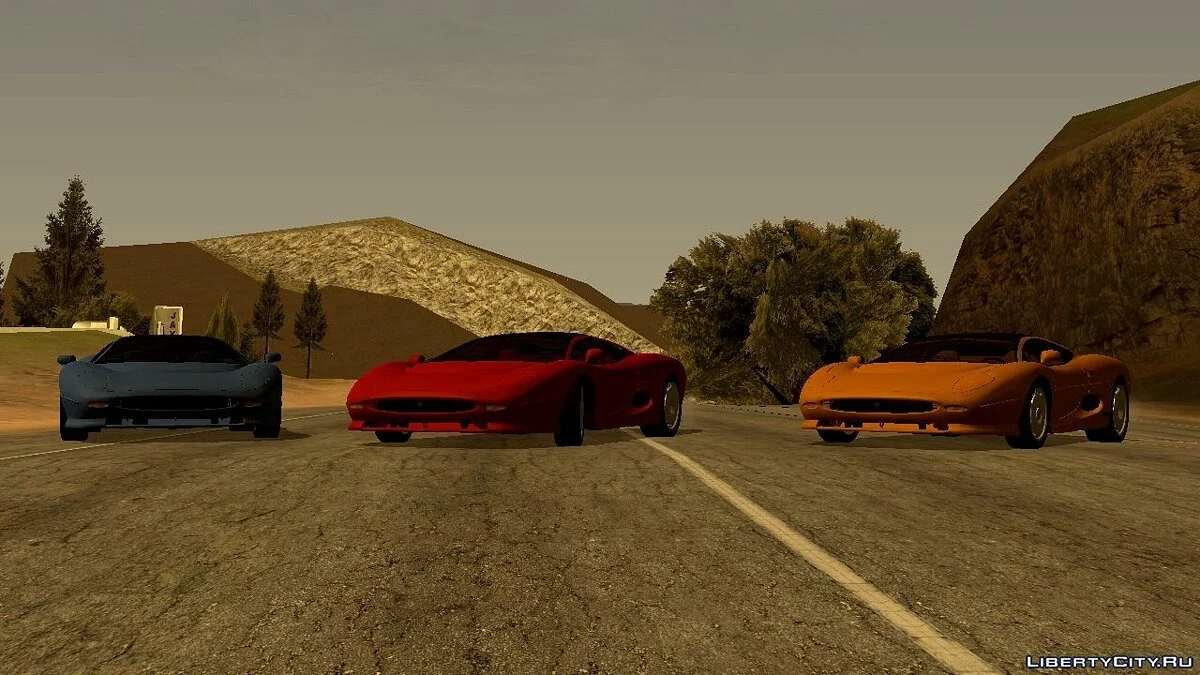 1991 Jaguar XJ220 / GTA San Andreas (iOS, Android)