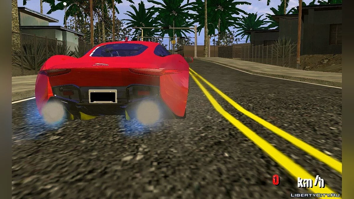 Jaguar C-X75 (тільки DFF) / GTA San Andreas (iOS, Android)