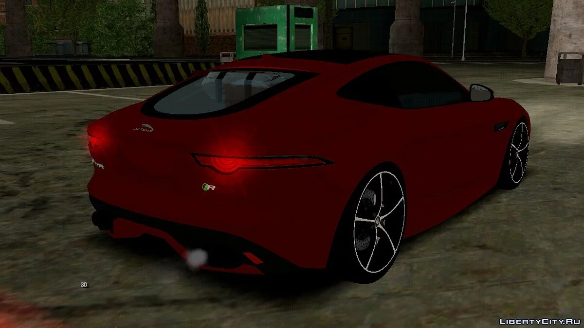 جاكوار إف-تايب إس في آر / GTA سان أندرياس (iOS، أندرويد)
