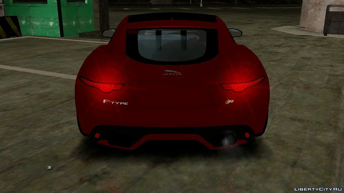 جاكوار إف-تايب إس في آر / GTA سان أندرياس (iOS، أندرويد)