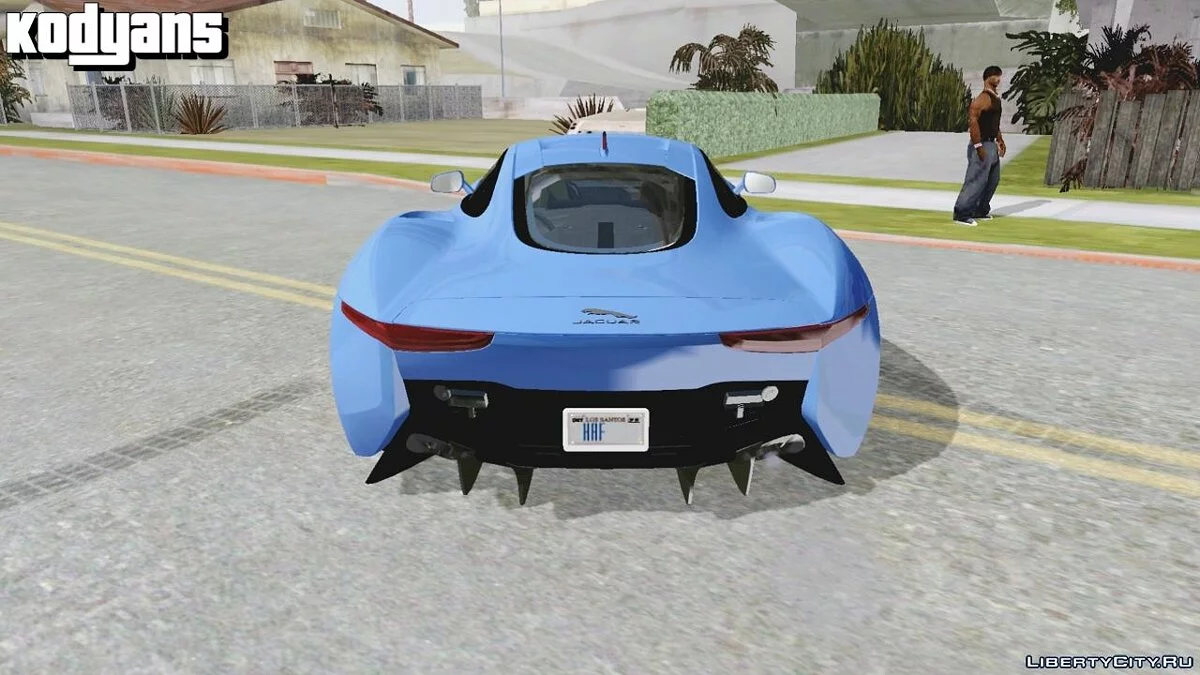 جاكوار سي إكس-75 / GTA سان أندرياس (iOS، أندرويد)