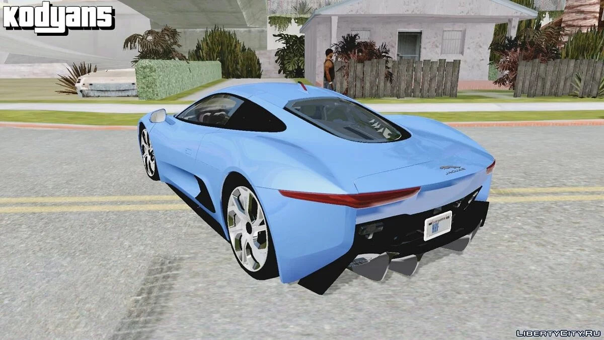 جاكوار سي إكس-75 / GTA سان أندرياس (iOS، أندرويد)