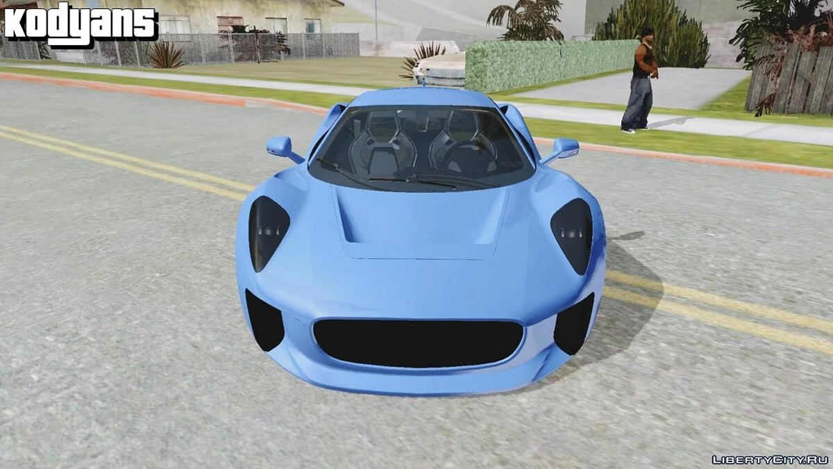 جاكوار سي إكس-75 / GTA سان أندرياس (iOS، أندرويد)
