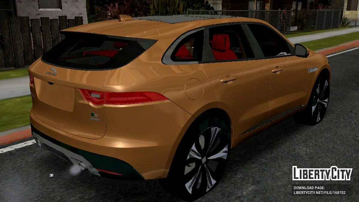 Jaguar F Pace (only DFF) / GTA San Andreas (iOS, Android)