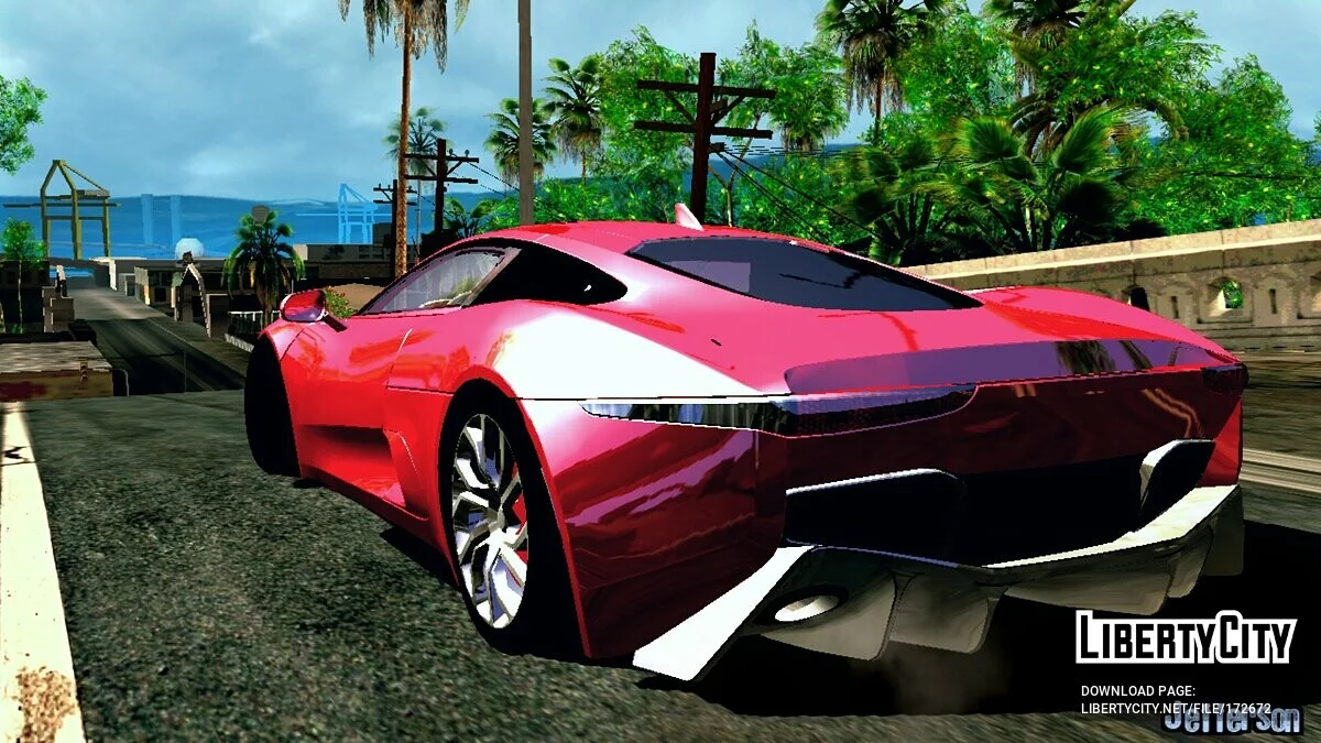 Jaguar C-X75 (apenas DFF) / GTA San Andreas (iOS, Android)