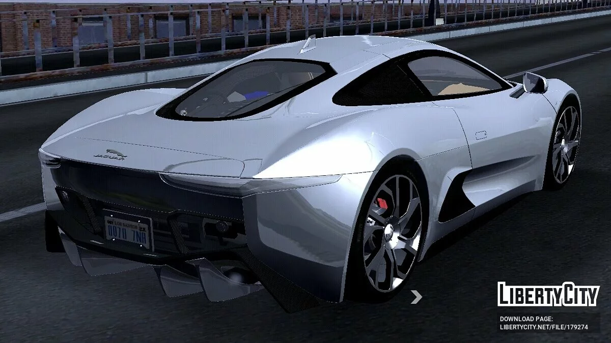 Jaguar CX-75 / GTA San Andreas (iOS, Android)