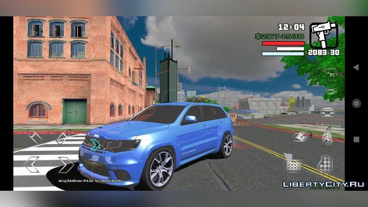 Jeep Grand Cherokee SRT / GTA San Andreas (iOS, Android)