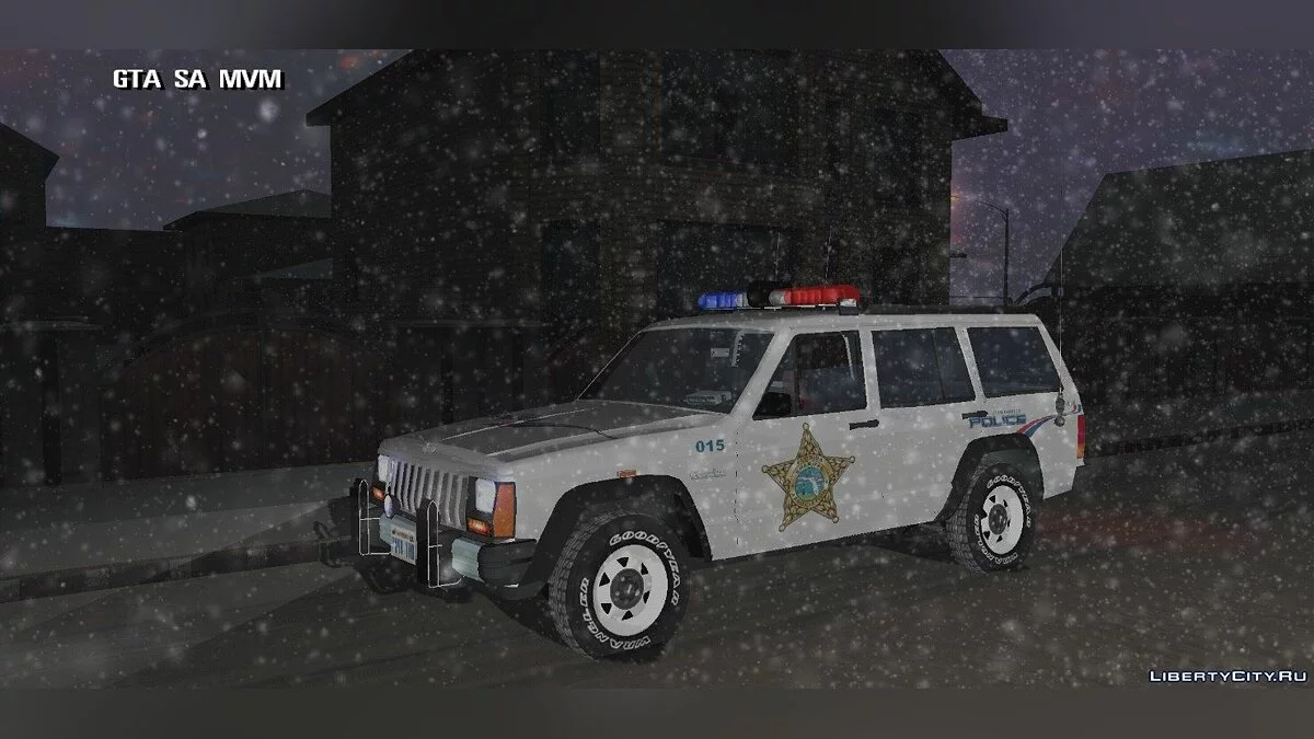 Jeep Cherokee Police / GTA San Andreas (iOS, Android)