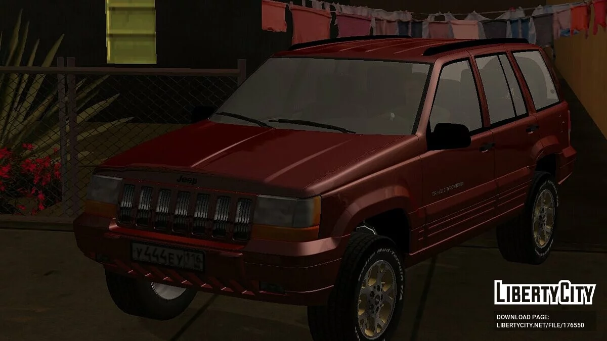 Grand Cherokee ZJ v8 / GTA San Andreas (iOS, Android)