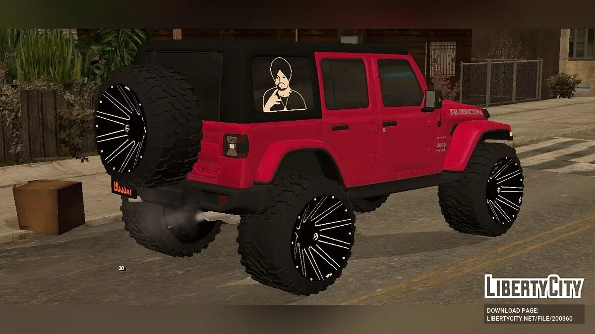Jeep Wrangler Rubicon 2022 (uniquement DFF) / GTA San Andreas (iOS, Android)